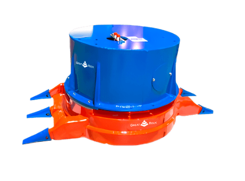 Гидравлический магнит GreatRock HMAG PRO 1400-54-С-RUS с клыками